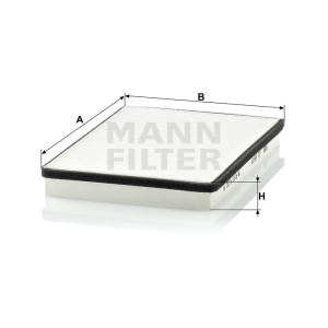 Фильтр салона MANN-FILTER CU 2672